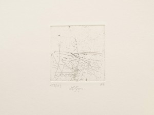 10) Radierung